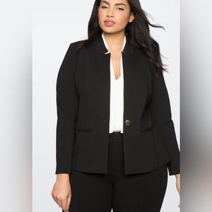 Eloquii Ultimate Suit Blazer in Black